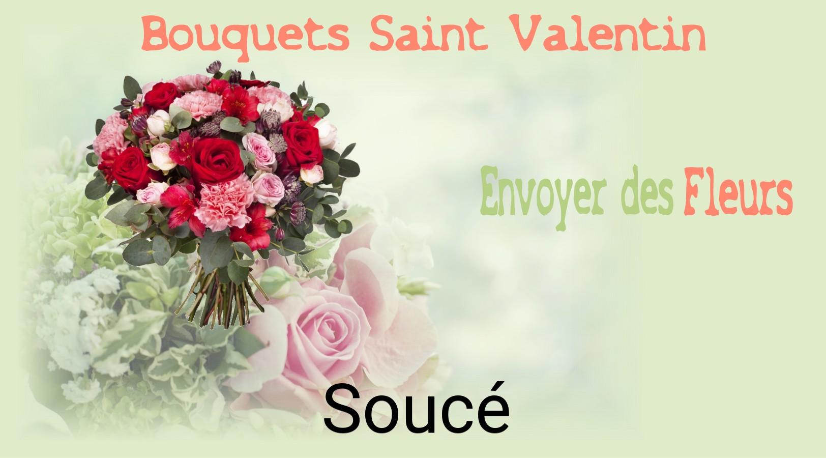 Roses de Saint-Valentin livrées à Soucé